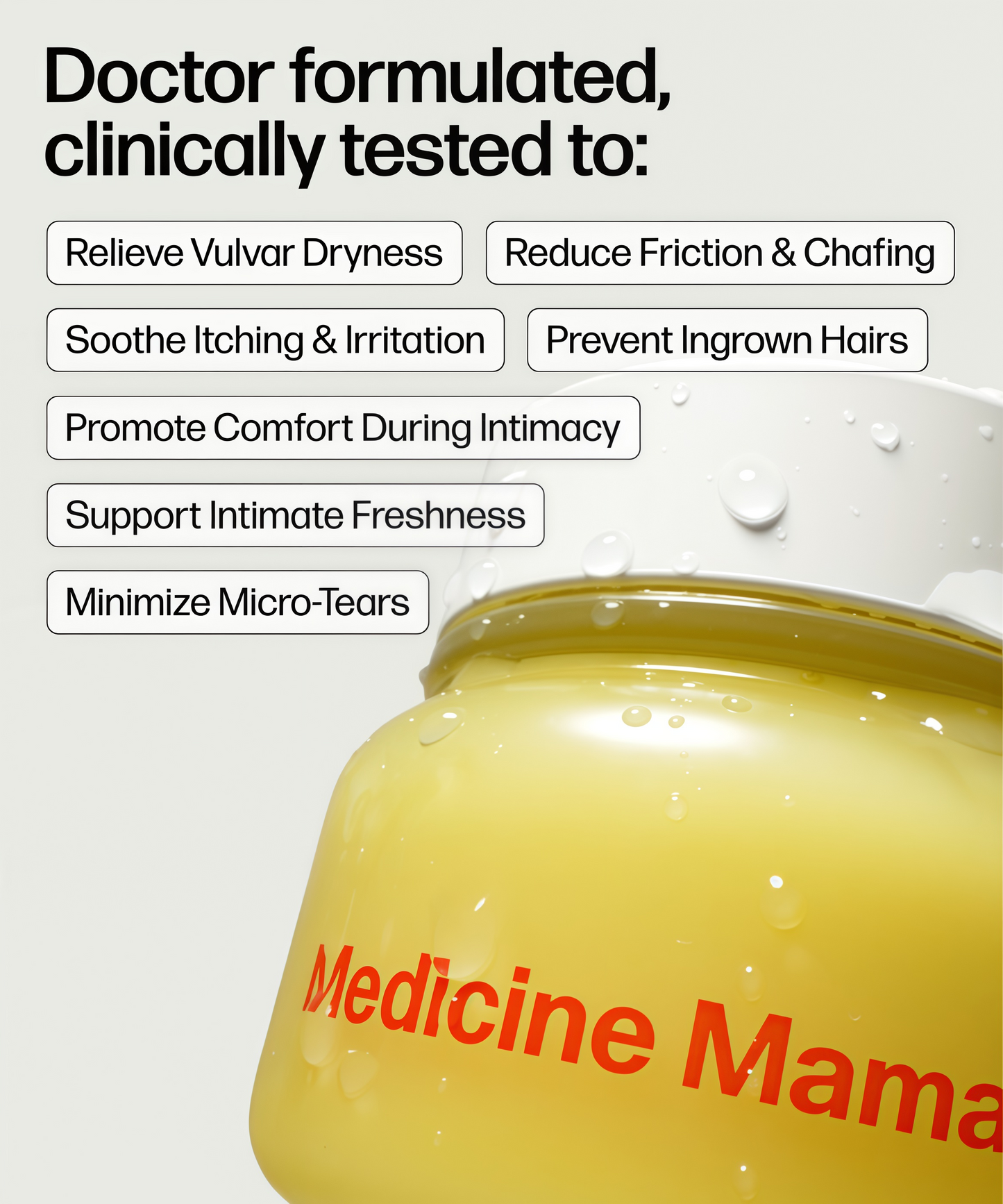 VMAGIC by Medicine Mama Organic Vulva Balm – Intimate Skin Care, Menopause Support – Relieves Feminine Dryness, Itching & Irritation – Hormone Free, Vaginal Moisturizer for Women – 2 oz