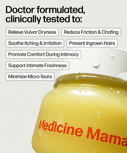 VMAGIC by Medicine Mama Organic Vulva Balm – Intimate Skin Care, Menopause Support – Relieves Feminine Dryness, Itching & Irritation – Hormone Free, Vaginal Moisturizer for Women – 2 oz